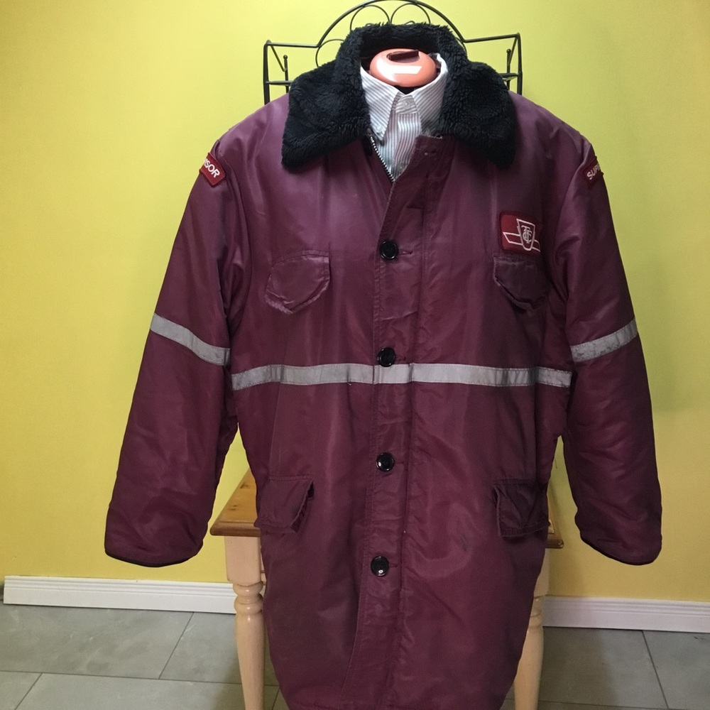 Vintage TTC Supervisor Jacket Size 44